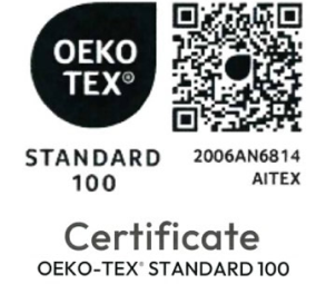 Oeko-Tex Standard 100 Certificate